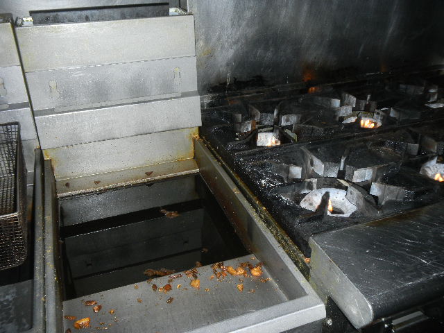 Kitchen Fryer - Range Divider