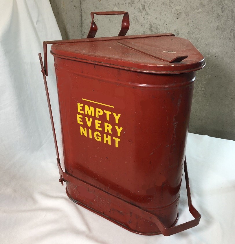 Soiled Rag Container